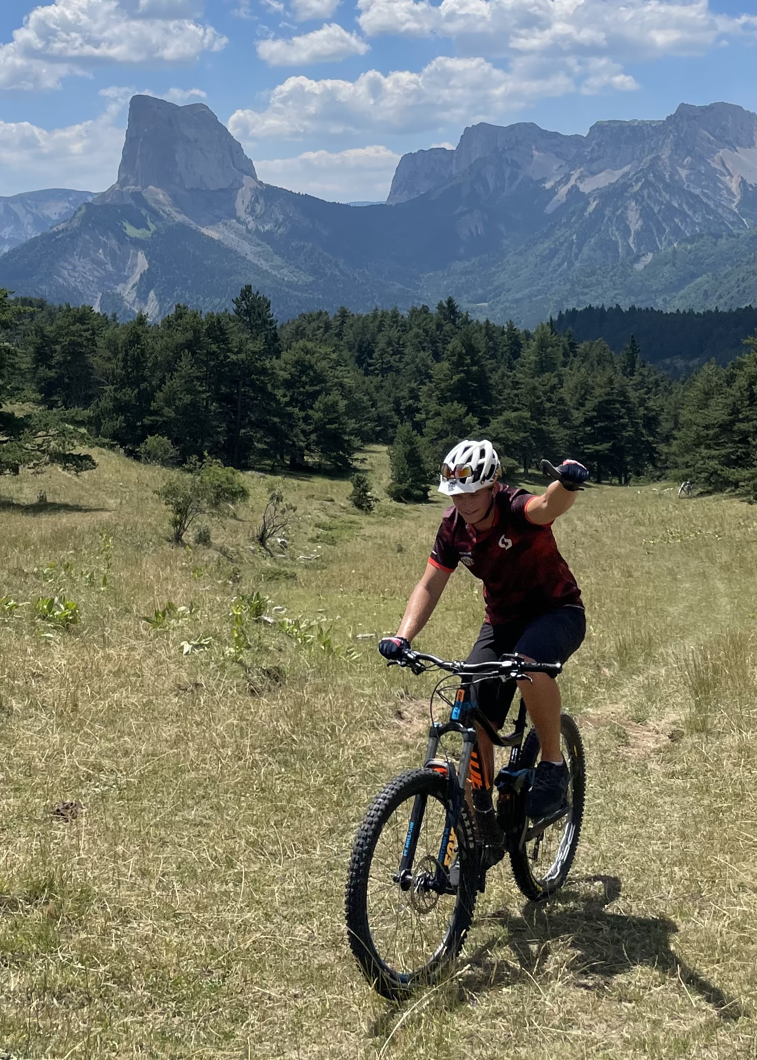 Encadrement vtt